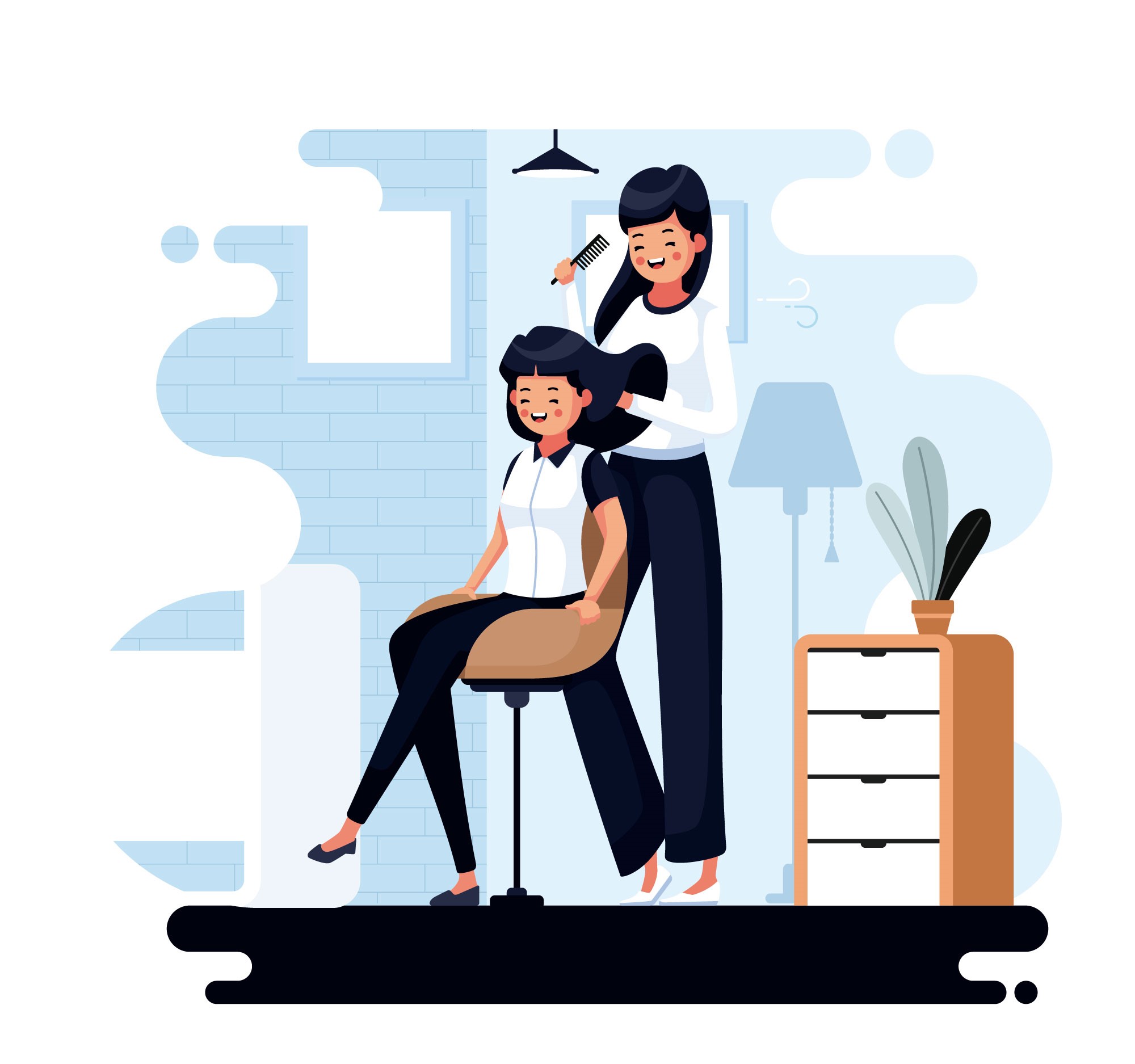 benefits of renting salon space
