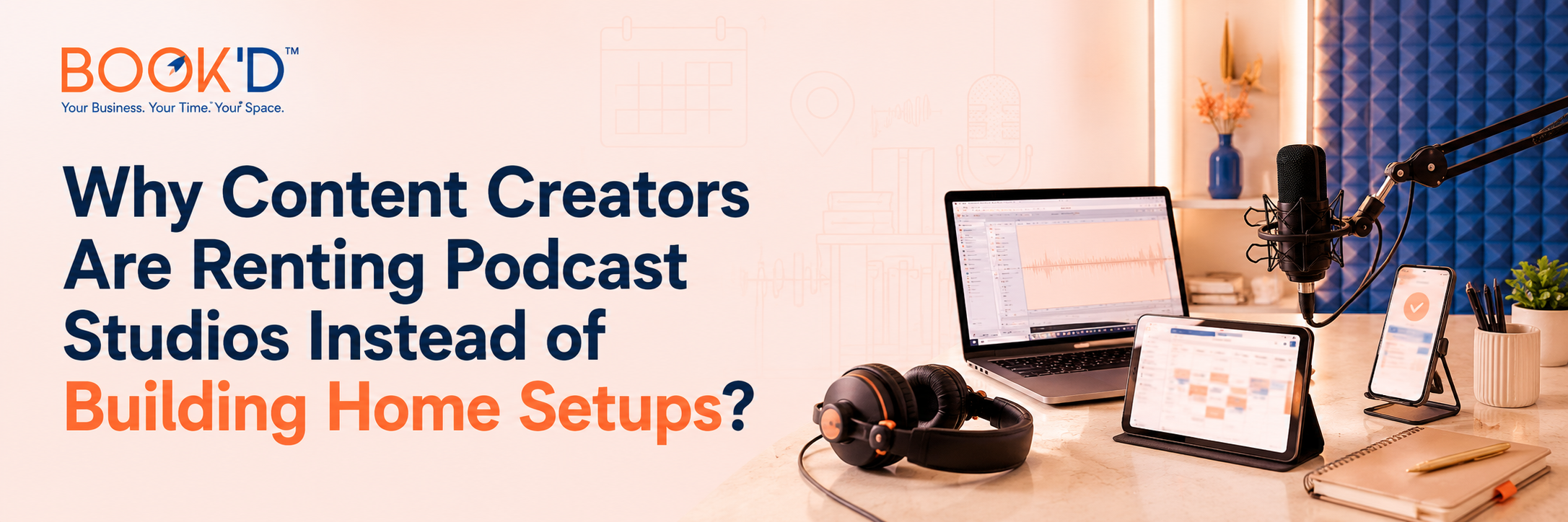 Why Content Creators Are Renting Podcast Studios Instead of Building Home Setups?